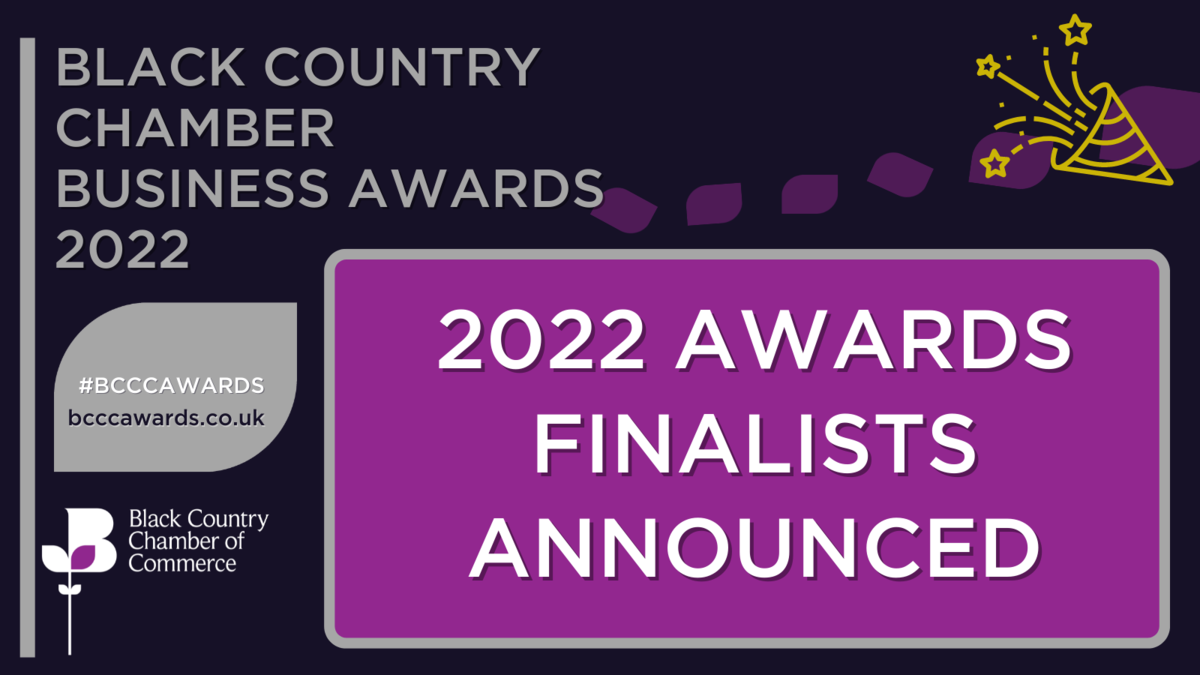 Chamber Reveals Shortlist for 2022 Business Awards Black Country
