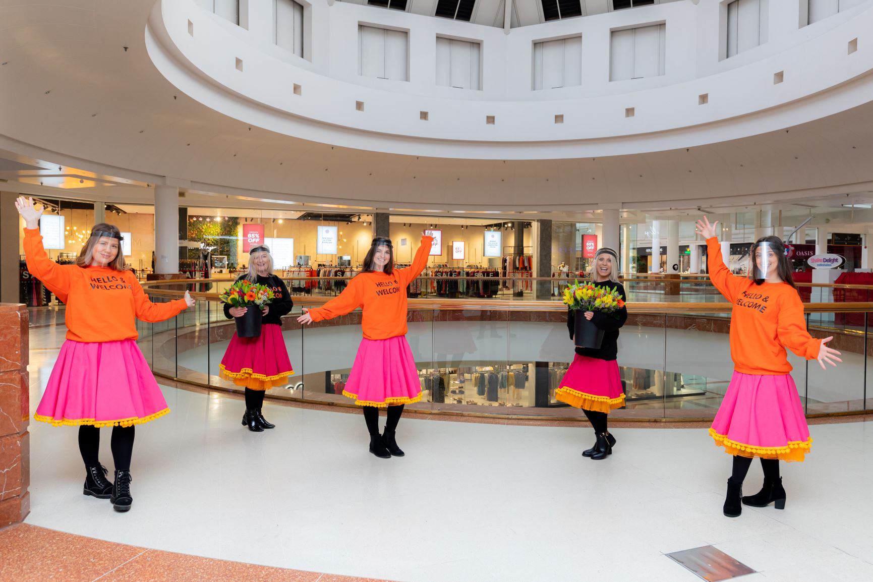 Merry Hill celebrates the reopening of nonessential retail Black